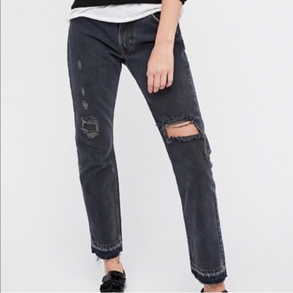 Levi’s 505 c Cropped Orange Tan Summer of Love